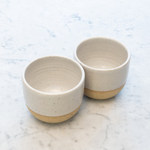 2 Ceramic Cups - Handmade in Mechelen