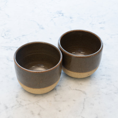 2 Ceramic Cups - Handmade in Mechelen