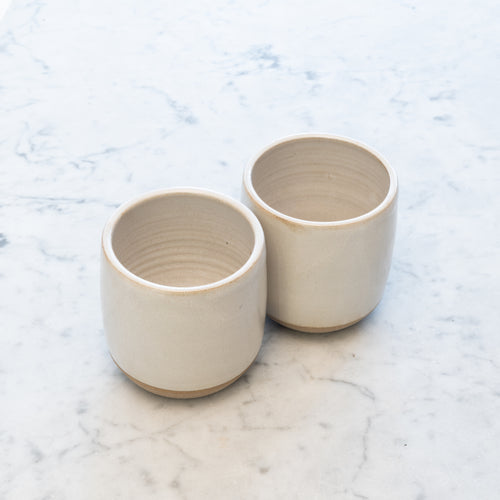 2 Ceramic Cups - Handmade in Mechelen