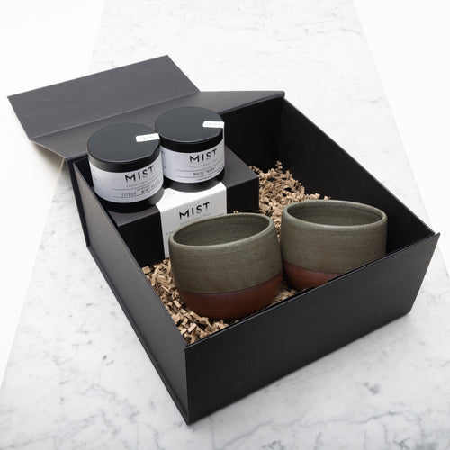 MIST Gift Box - Handmade Ceramic Cups & Duo Tasting Pack