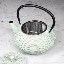 Teapot Mint/Golden - Cast Iron 800 ml