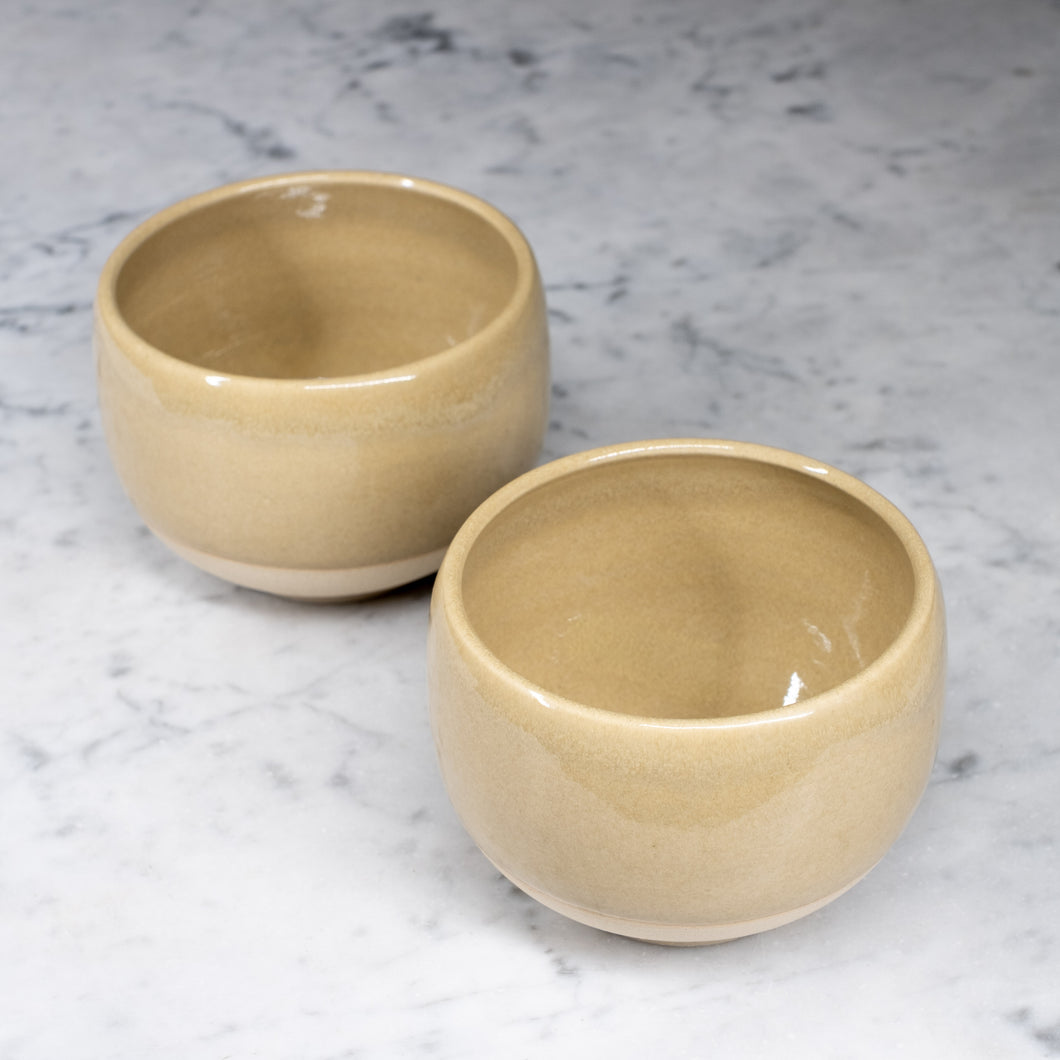 2 Ceramic cups - Handmade in Mechelen