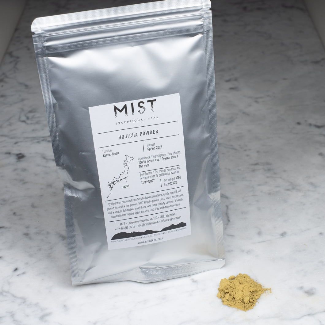 MIST Hojicha Powder (perfect to make Hojicha Latte) - 100 gram