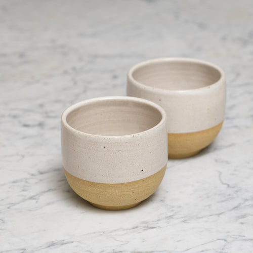 2 Ceramic Cups - Handmade in Mechelen