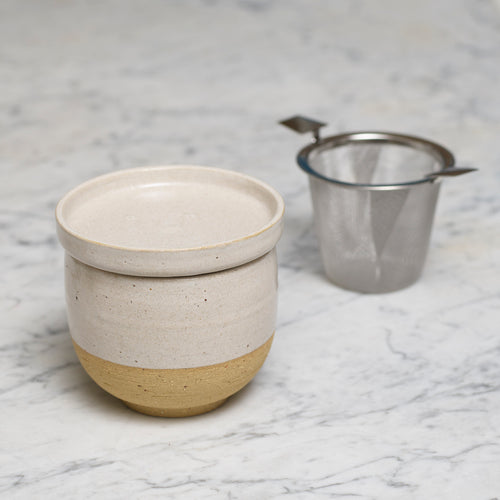 Ceramic Cup with lid - Handmade in Mechelen