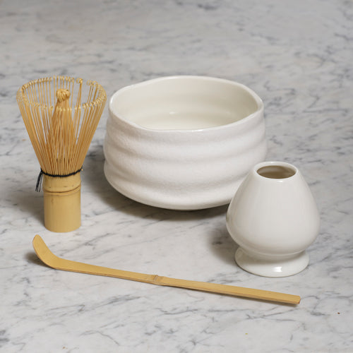 Matcha Set (excl Matcha) - White