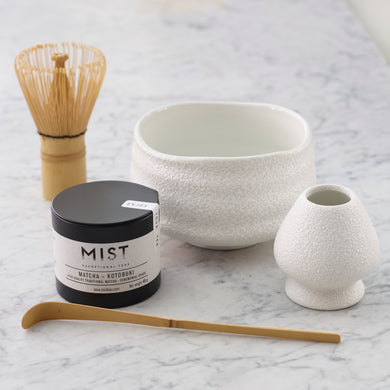 Complete Matcha Set (incl Matcha tea) - White