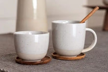 Cup Clay with white dots - 300 ml