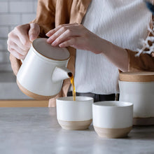 Ceramic cups 180 ml- KINTO / Black or White