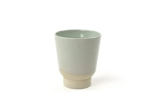 Cup Dotted Clay Mint 130 ml